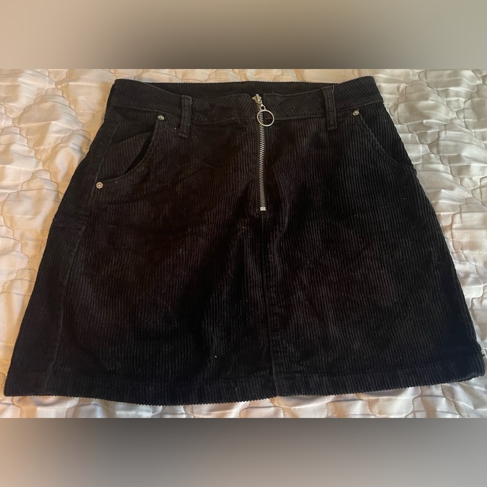 Arizona Jean Company Black A-Line Mini Skirt